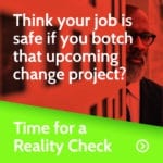 Change Projects and job losses