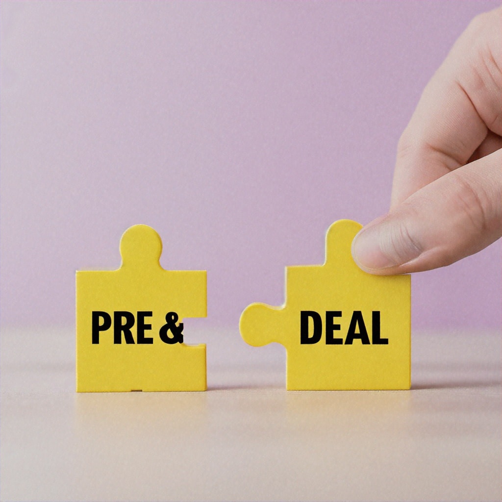 Pre-deal M&A consultancy support