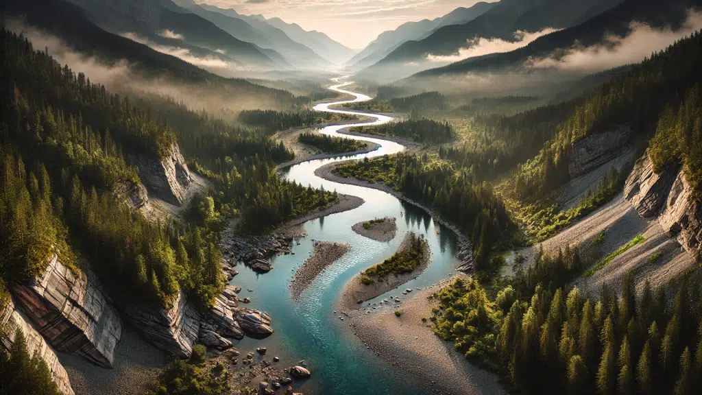 Much like a river shapes its path by the landscapes it flows through, ideas gain direction and refinement by flowing through customer experiences, gradually carving a clearer path to success.